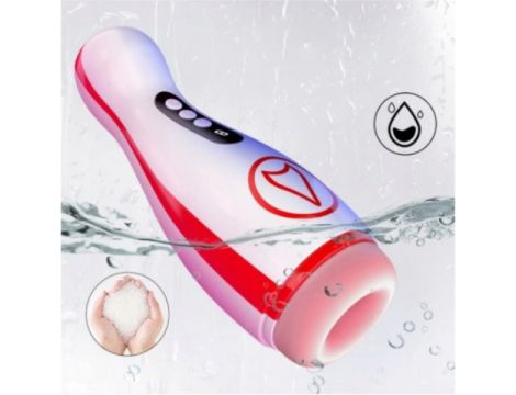 Wibrujący masturbator z ssaniem B-Series Fox - 3